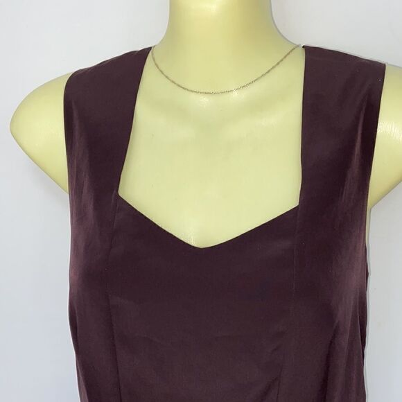 All Saints Dress “Eveline” Twisted Drape Cocoa Mini Dress Sz 0 Excellent… - Picture 2 of 8